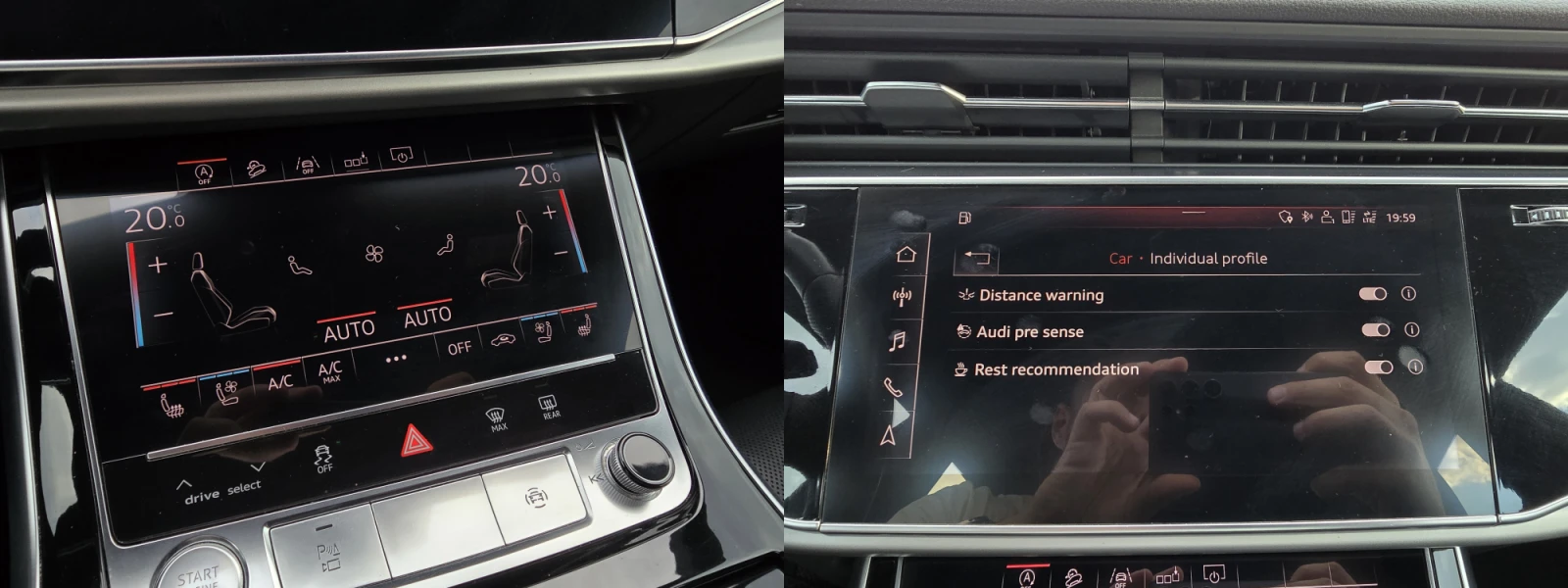 Audi Q8 * S Line* Пано* B&O* Обдухване* Масаж* , снимка 17 - Автомобили и джипове - 54953754