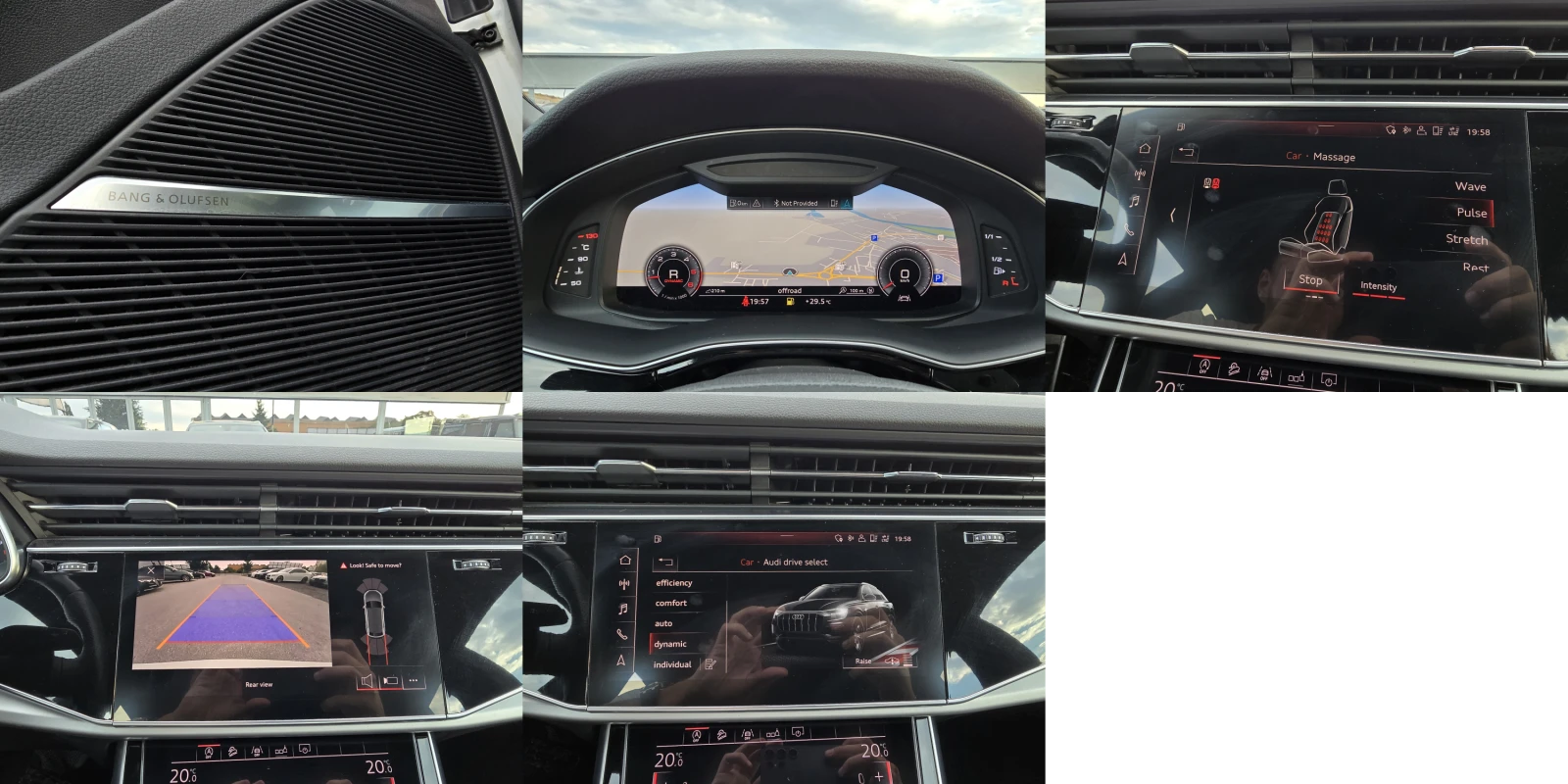 Audi Q8 * S Line* Пано* B&O* Обдухване* Масаж* , снимка 16 - Автомобили и джипове - 54953754