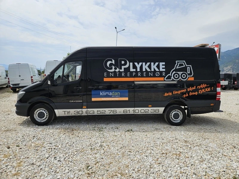 Mercedes-Benz Sprinter 319 МАКСИ, ЕВРО 6 , ДВЕ СТРАНИЧНИ, снимка 2 - Бусове и автобуси - 46444815