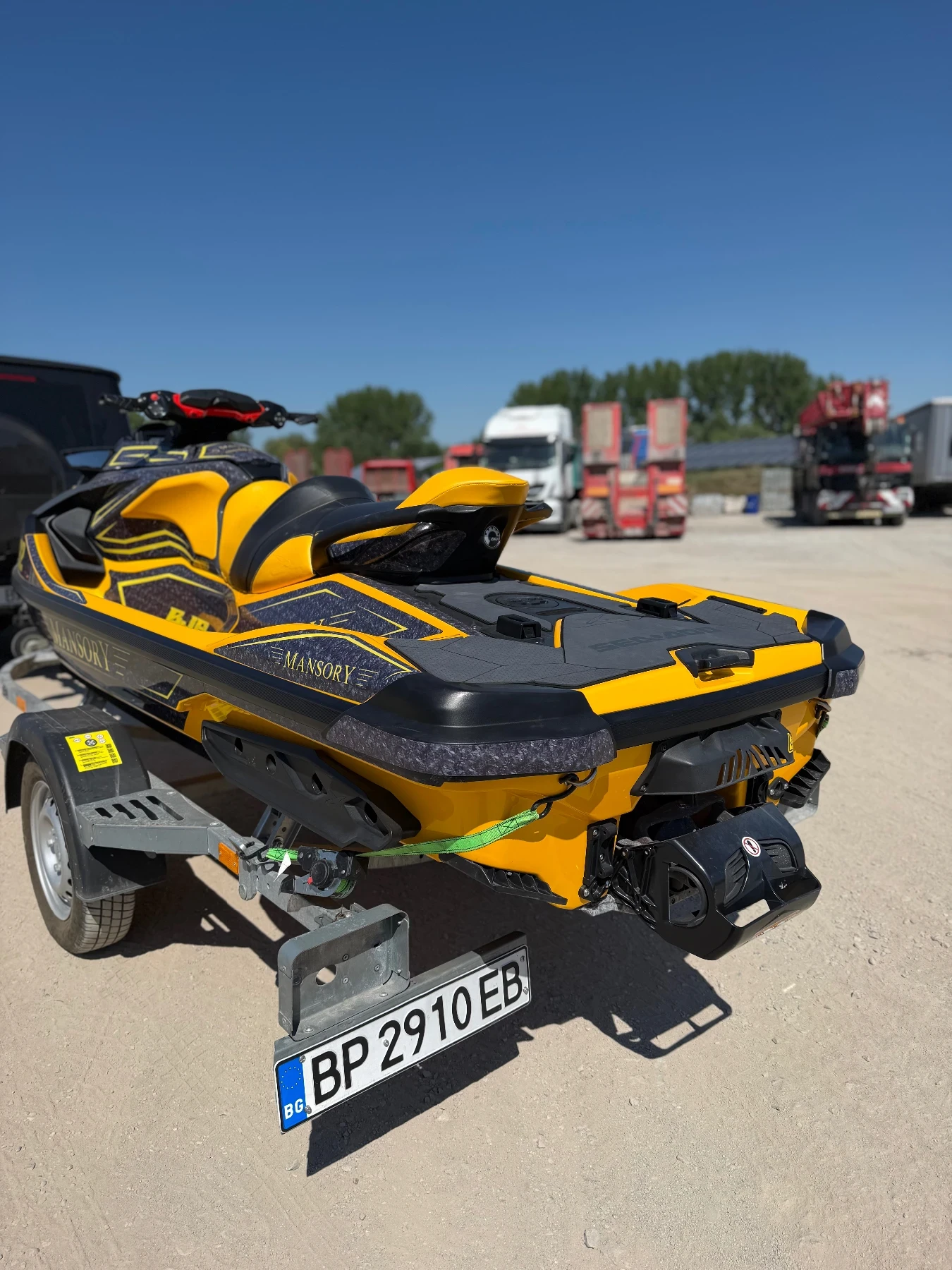 Джет Bombardier Sea Doo, снимка 5 - Воден транспорт - 55481064