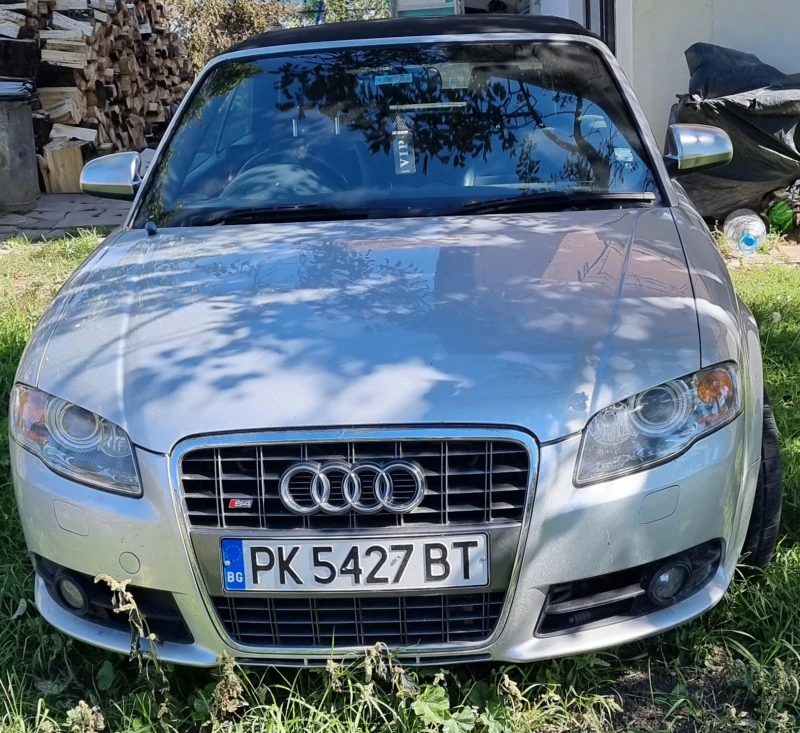 Audi S4  Кабрио, снимка 1 - Автомобили и джипове - 48552539