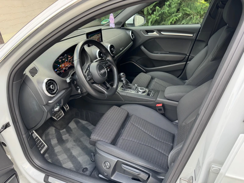 Audi A3 2.0TDI S-LINE DIGITAL COCKPIT LED PODGREV, снимка 9 - Автомобили и джипове - 52010858