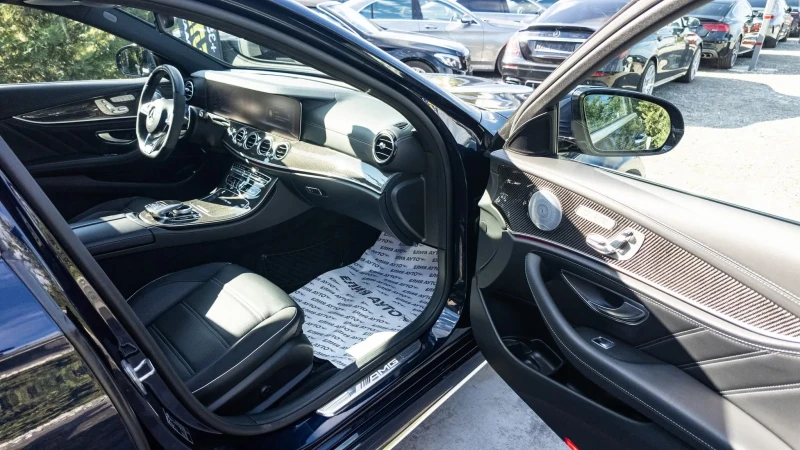 Mercedes-Benz E 63 AMG S 4 MATIC+ FULL CARBON 700PS ЛИЗИНГ 100%, снимка 14 - Автомобили и джипове - 52149670