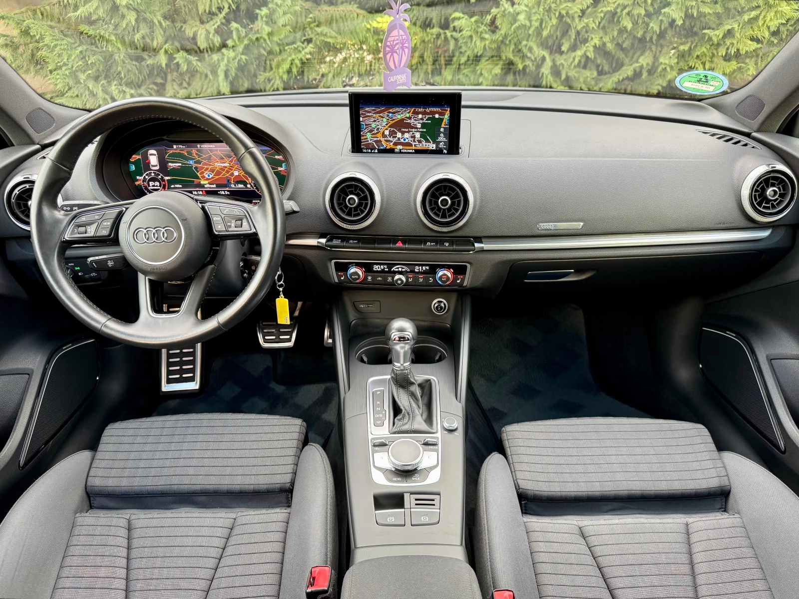 Audi A3 2.0TDI S-LINE DIGITAL COCKPIT LED PODGREV | Mobile.bg — изображение 12