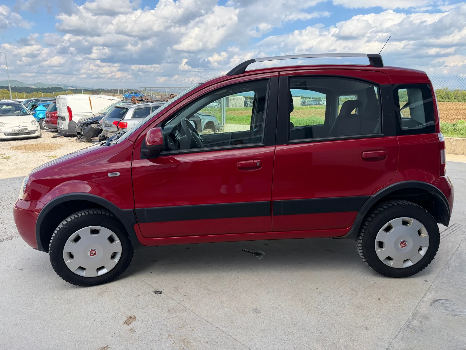 Fiat Panda 1.2/60�� 4�4 �������� 124000�� �������� ���������  | Mobile.bg � ����������� 4