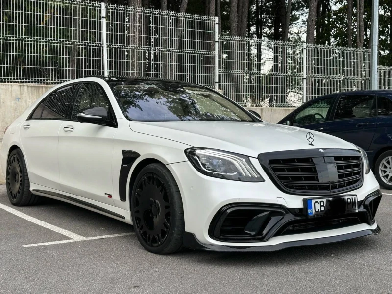 Mercedes-Benz S 500 Long Facelift 6.3AMG Brabus Carbon възможен Лизинг, снимка 2 - Автомобили и джипове - 47156548