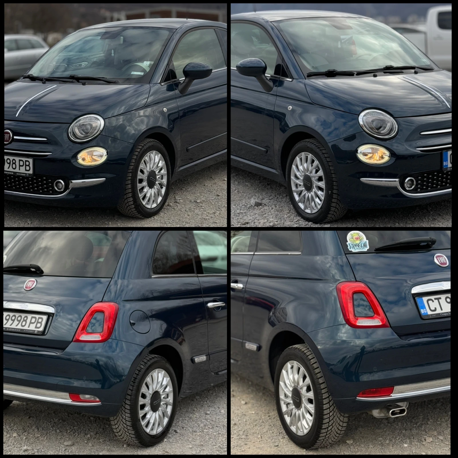 Fiat 500 1.2i 69к.с * Автоматик*  - изображение 9