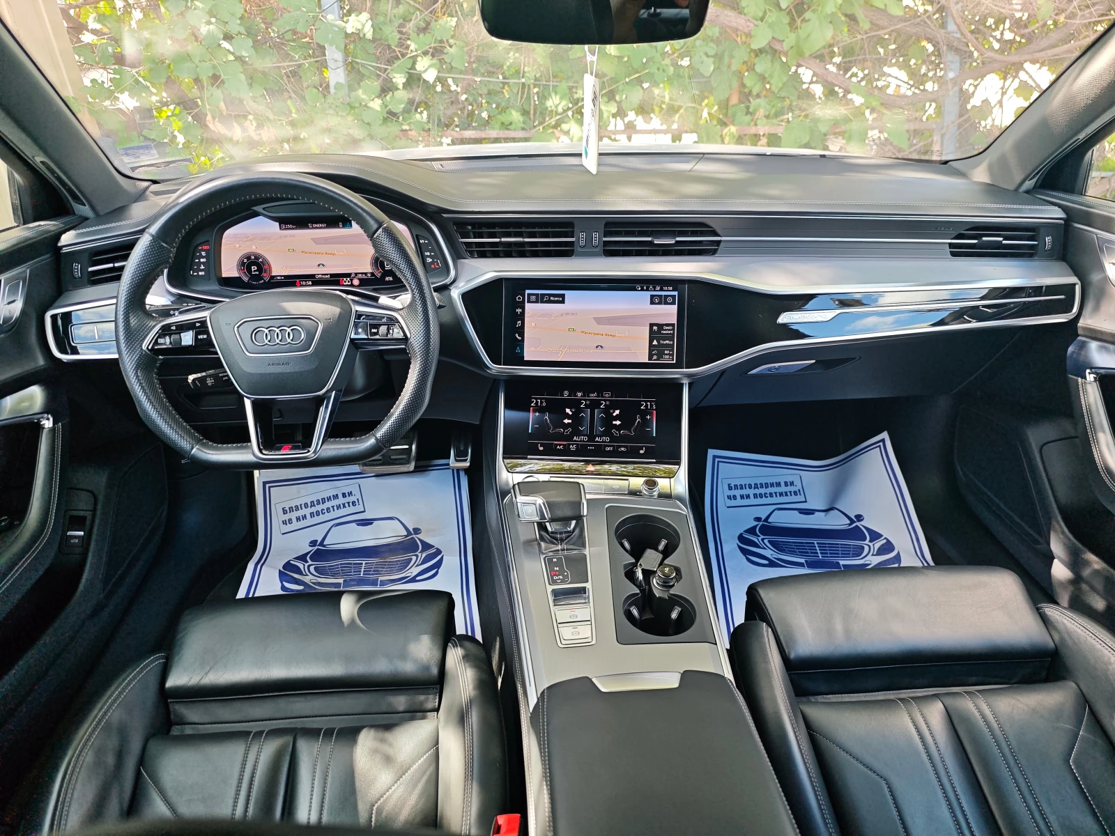 Audi A6 3.0TDI 231k.s* S-line* Matix* Kam360* Digital  | Mobile.bg   13