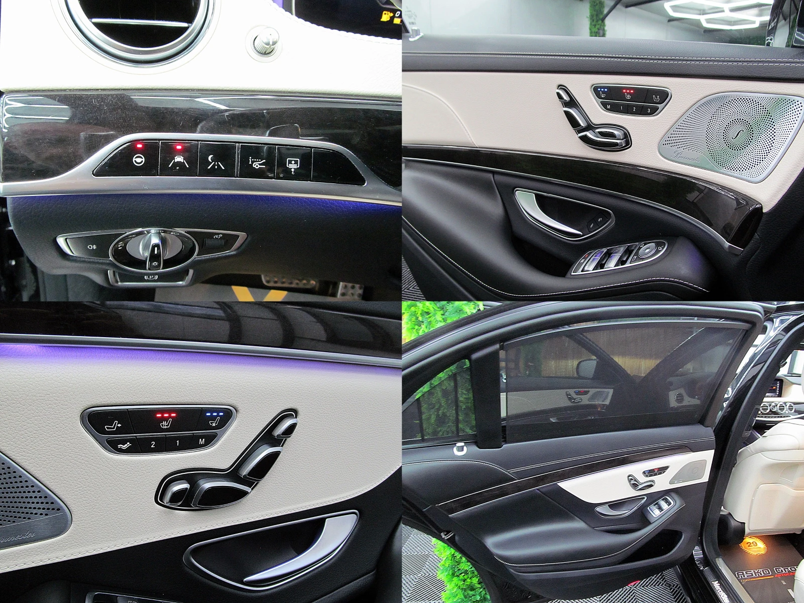 Mercedes-Benz S 560 AMG/4-MATIC/LONG/2xTV/PANORAMA/GERMANY/ЛИЗИНГ - изображение 9