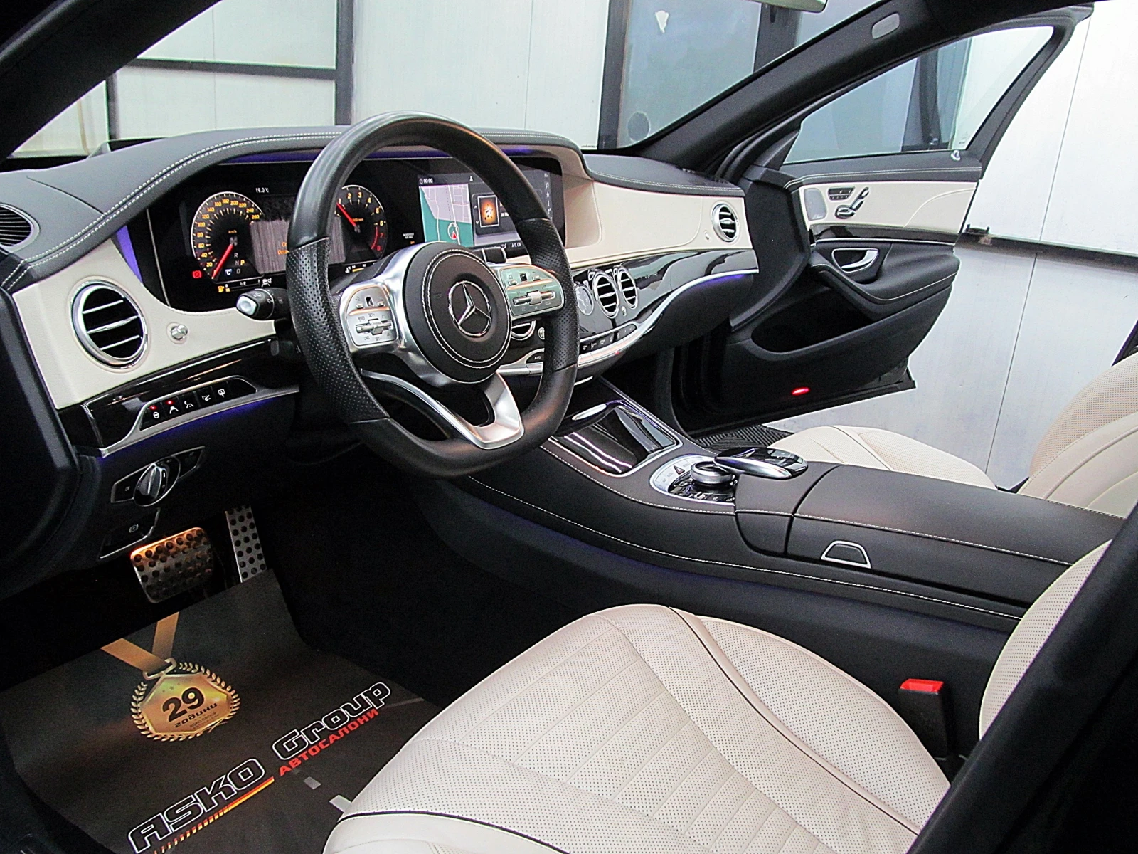 Mercedes-Benz S 560 AMG/4-MATIC/LONG/2xTV/PANORAMA/GERMANY/ЛИЗИНГ - изображение 10