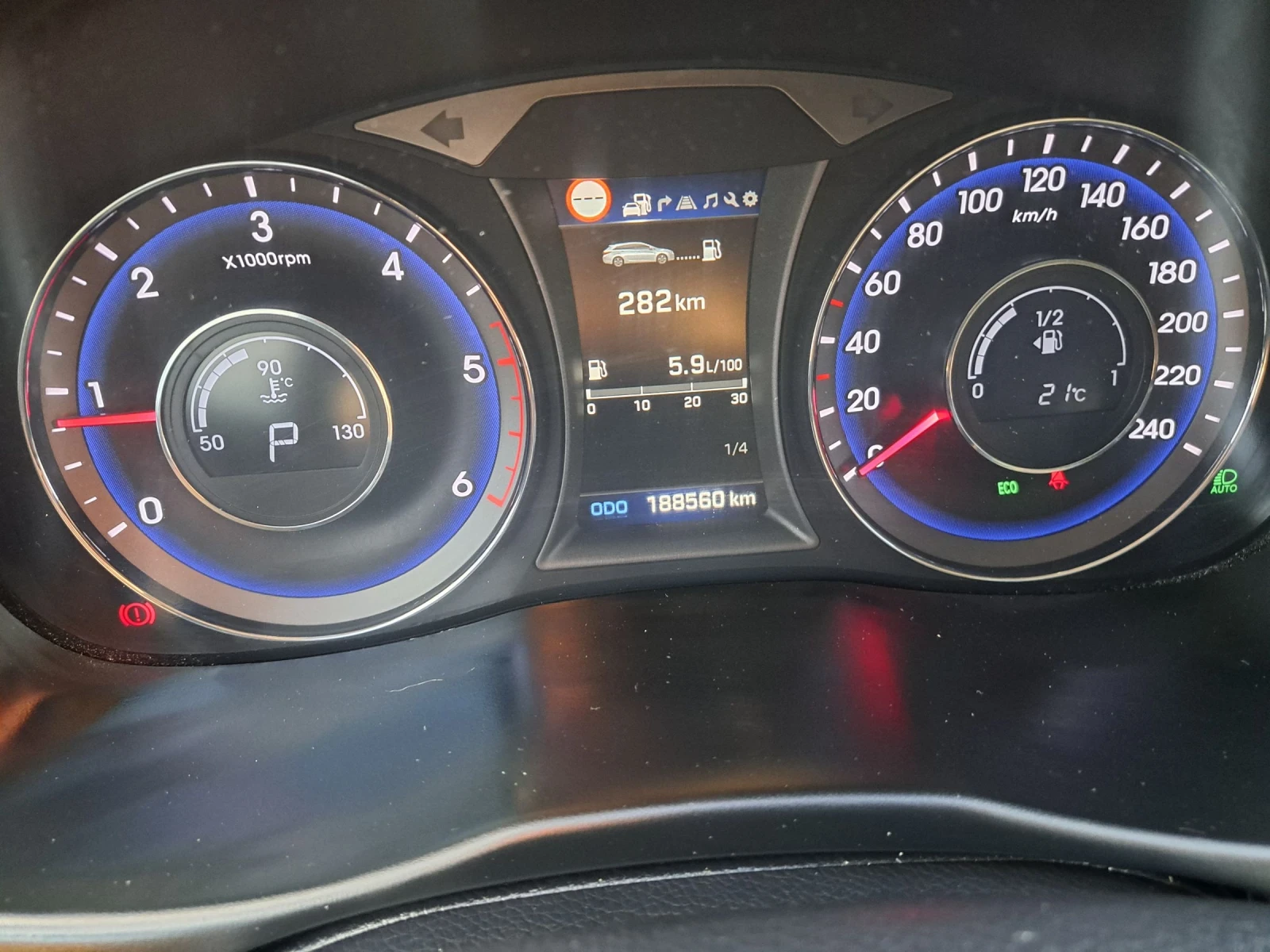 Hyundai I40 1.7 FULL PREMIUM  | Mobile.bg   17