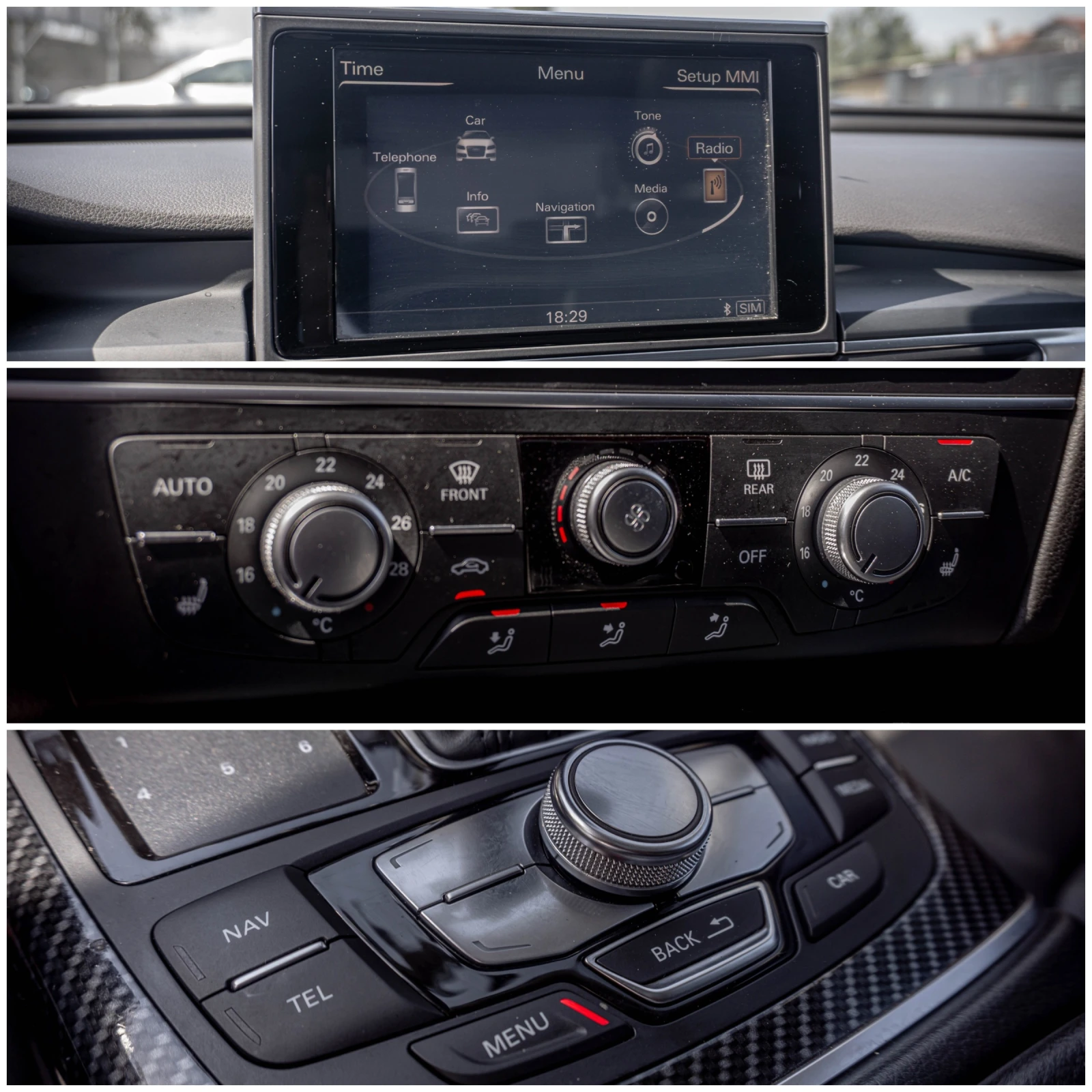 Audi A6 3.0TDI-QUATTRO-MATRIX-245hp, снимка 15 - Автомобили и джипове - 55846000