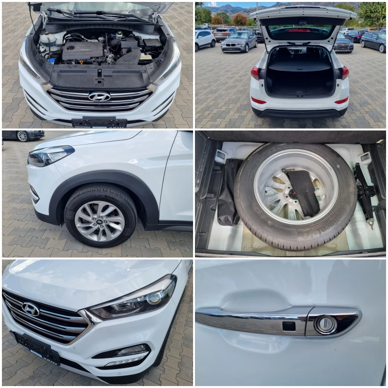 Hyundai Tucson 1.7CRDi-141кс-АВТОМАТИК/ОБСЛУЖЕН !!!, снимка 17 - Автомобили и джипове - 54285083