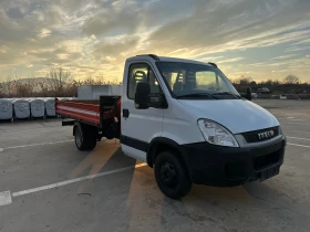 Iveco Daily 35C17 Тристранен самосвал кран Ferrari 530 A2 6m, снимка 4