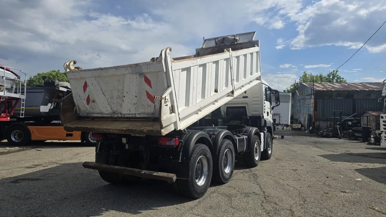 Man Tgs 35.440 / 8Х4 / Meiler kipper, снимка 8 - Камиони - 54580642