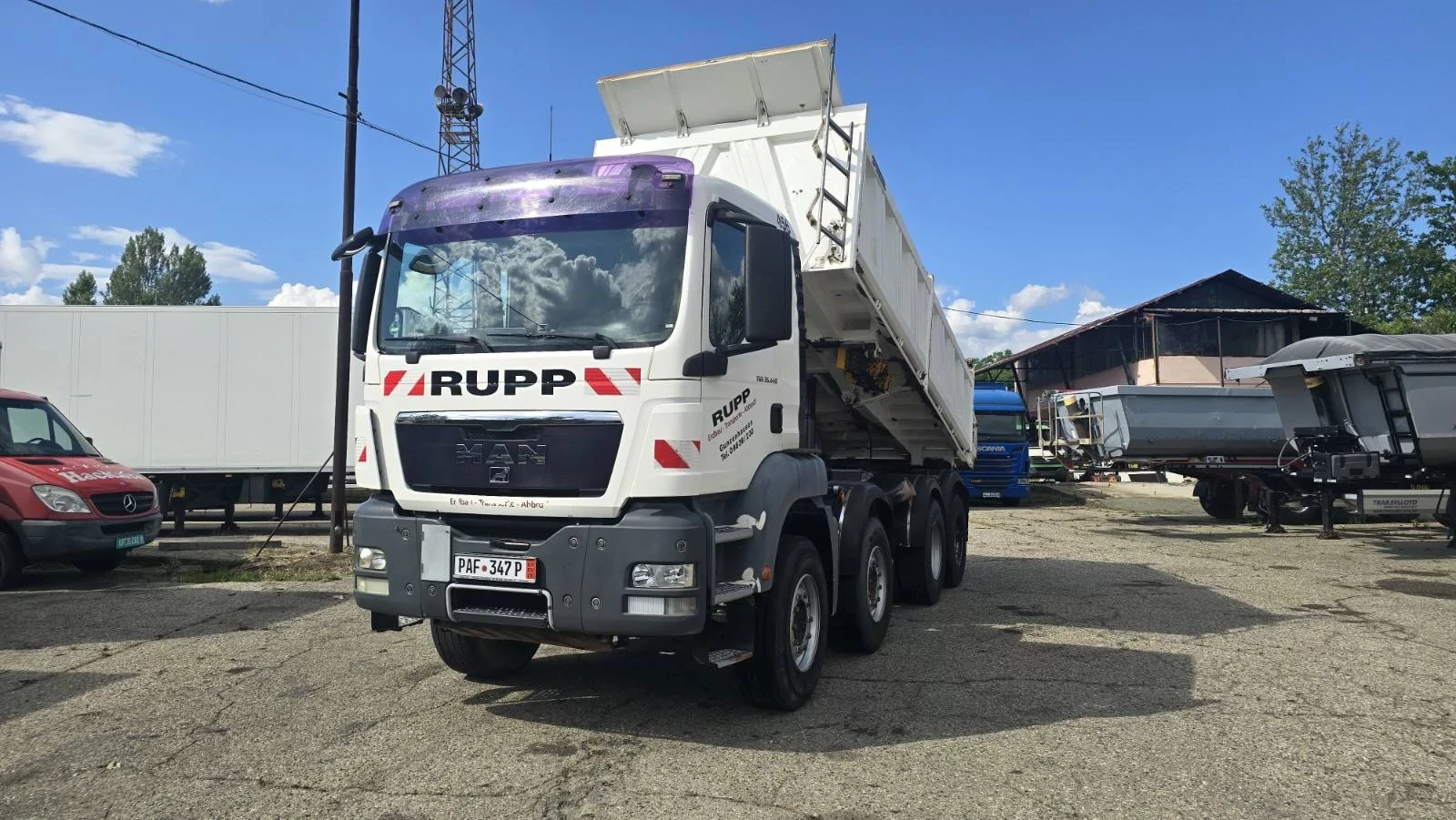 Man Tgs 35.440 / 8Х4 / Meiler kipper, снимка 2 - Камиони - 54580642