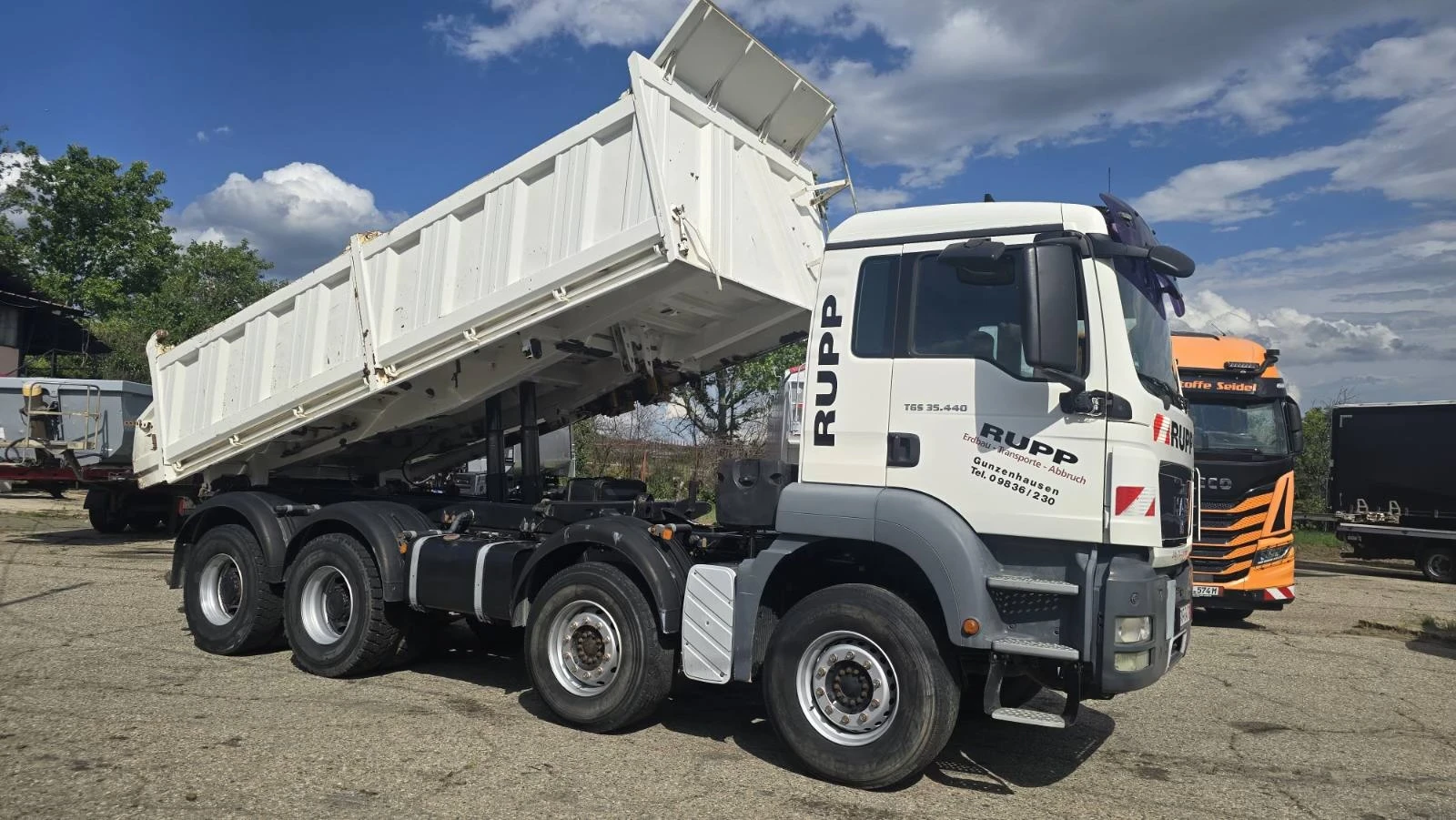 Man Tgs 35.440 / 8Х4 / Meiler kipper, снимка 3 - Камиони - 54580642