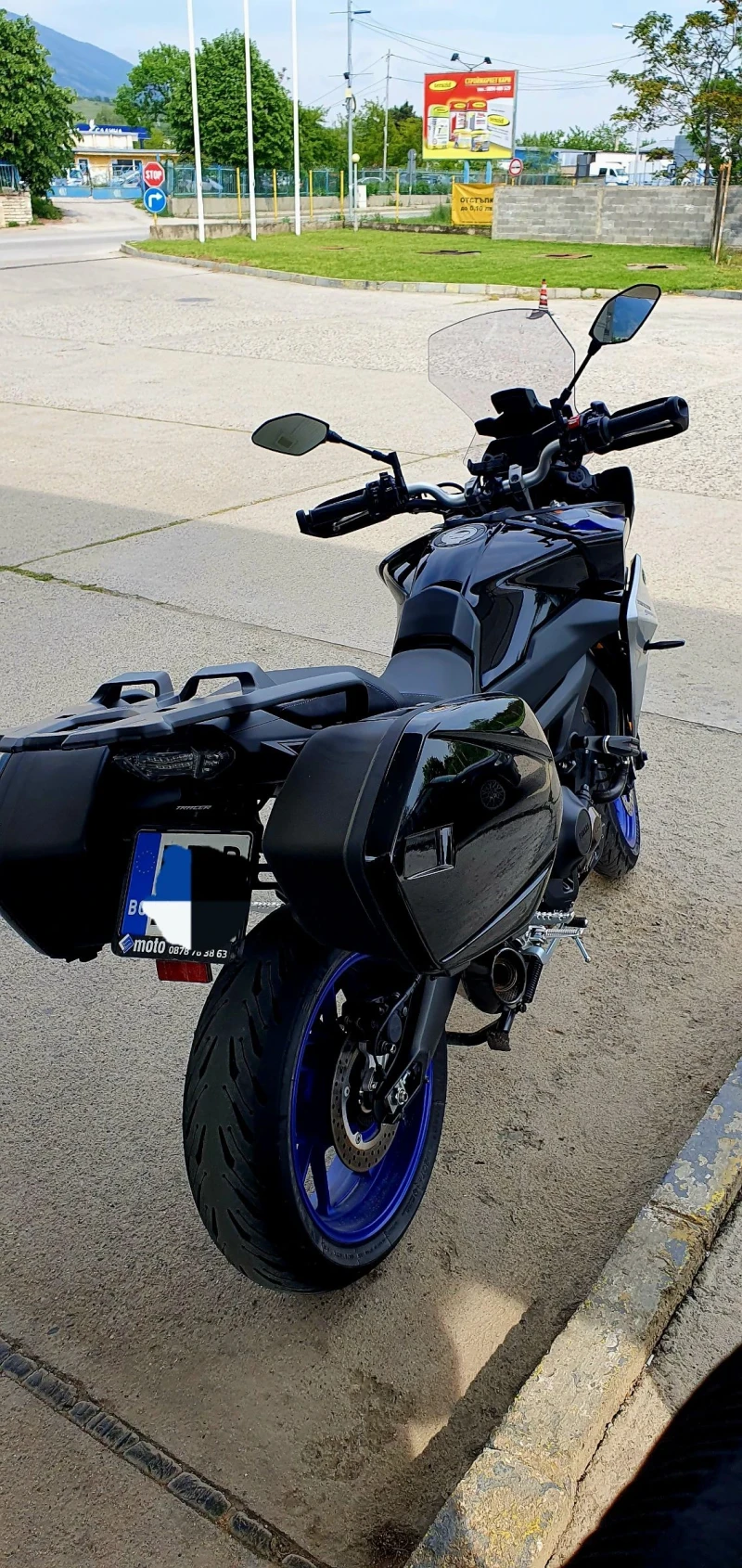 Yamaha Mt-09 TRACER GT, 2 КУФАРА, ГЕНЕРАЦИЯ ZARD. 24 500КМ, снимка 12 - Мотоциклети и мототехника - 52427373