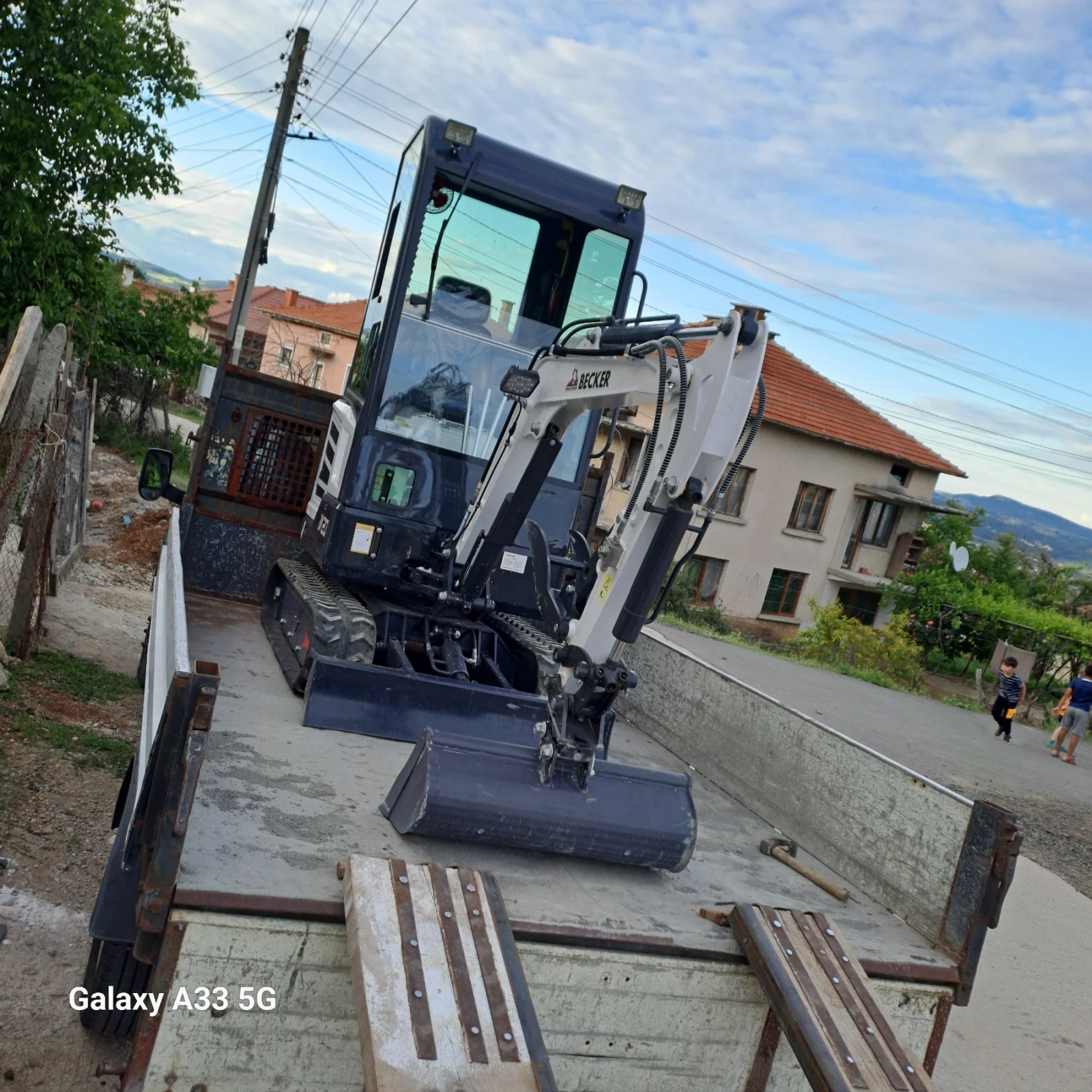 Багер Becker BK22Pro Ford kipper
