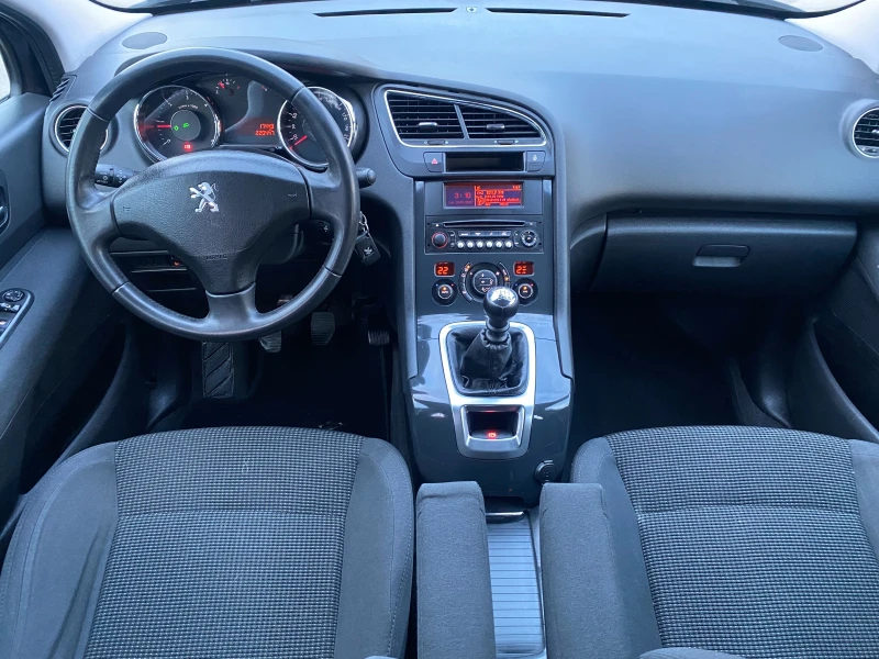 Peugeot 5008 1.6HDI-2015г-EURO5B-ФЕЙСЛИФТ-LED-PDC-7местен-6ск., снимка 11 - Автомобили и джипове - 44884957