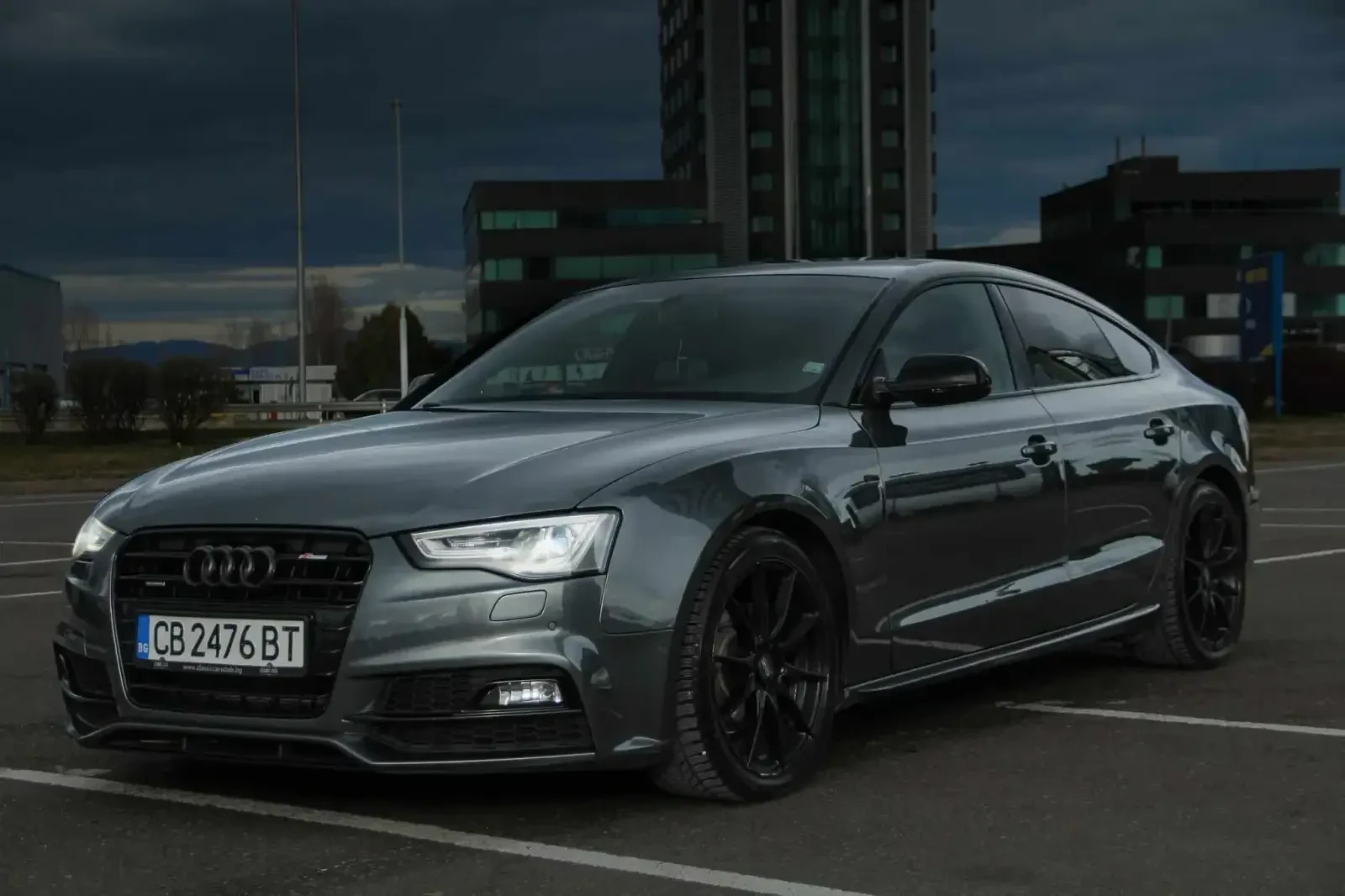 Audi A5 S-line, QUATTRO, напълно обслужена, сменен маховик