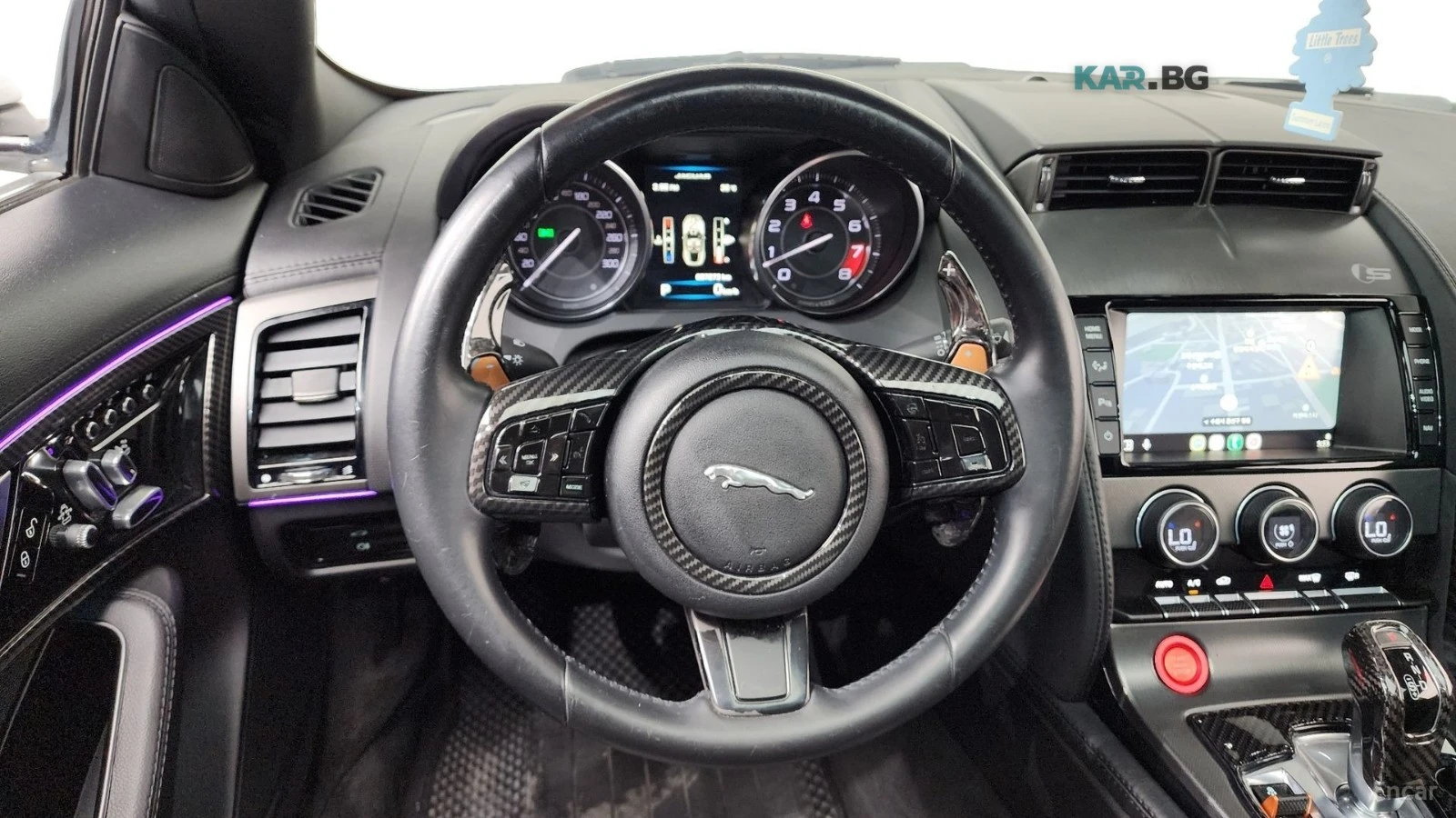 Jaguar F-Type * 3.0 S* COUPE* КОЖА* ПОДГРЕВ* NAVI* КАМЕРА* LED* , снимка 15 - Автомобили и джипове - 54893054