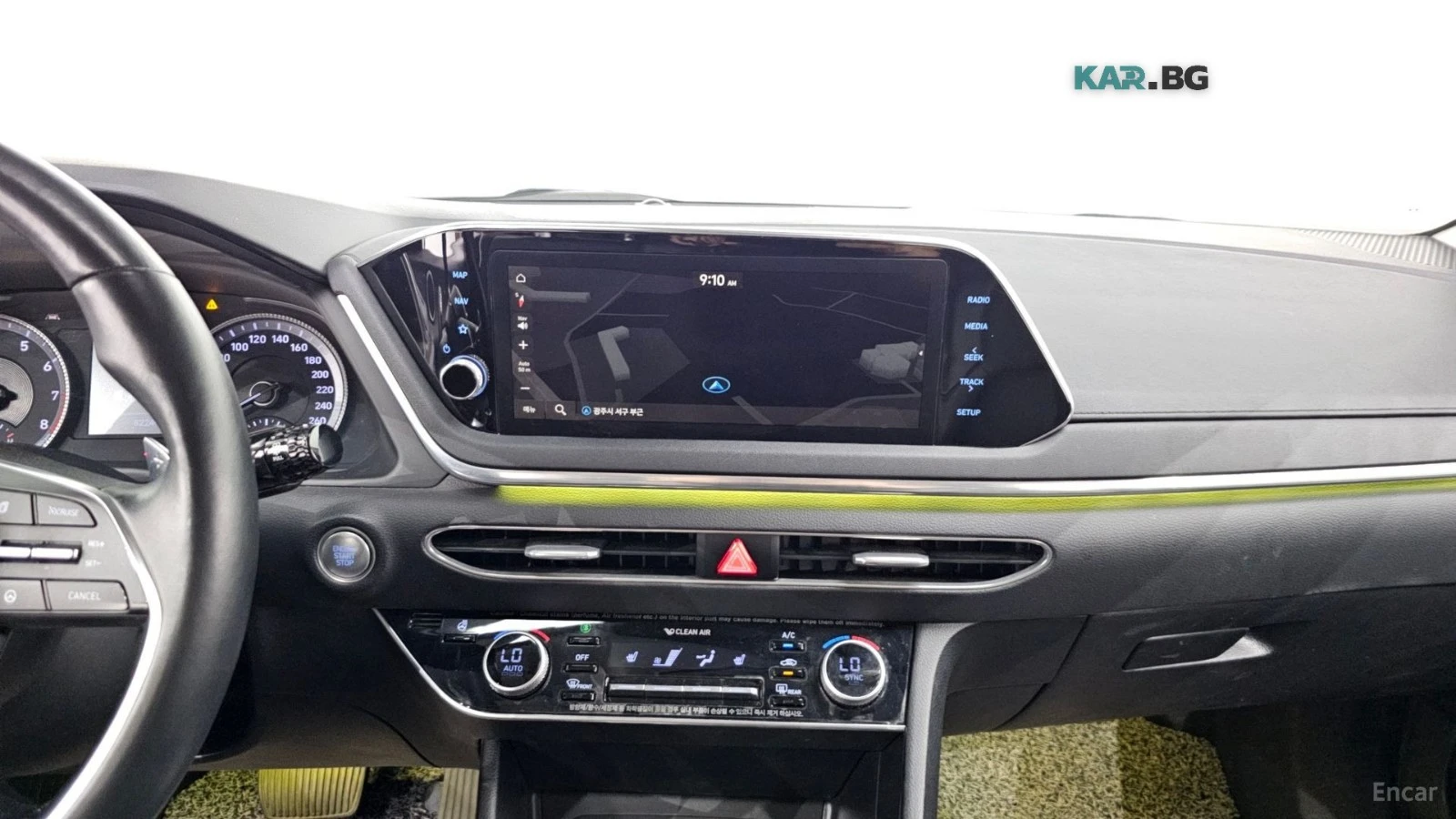 Hyundai Sonata 2.0* ГАЗ* КОЖА* ПОДГРЕВ* КАМЕРА* NAVI* , снимка 12 - Автомобили и джипове - 55835787