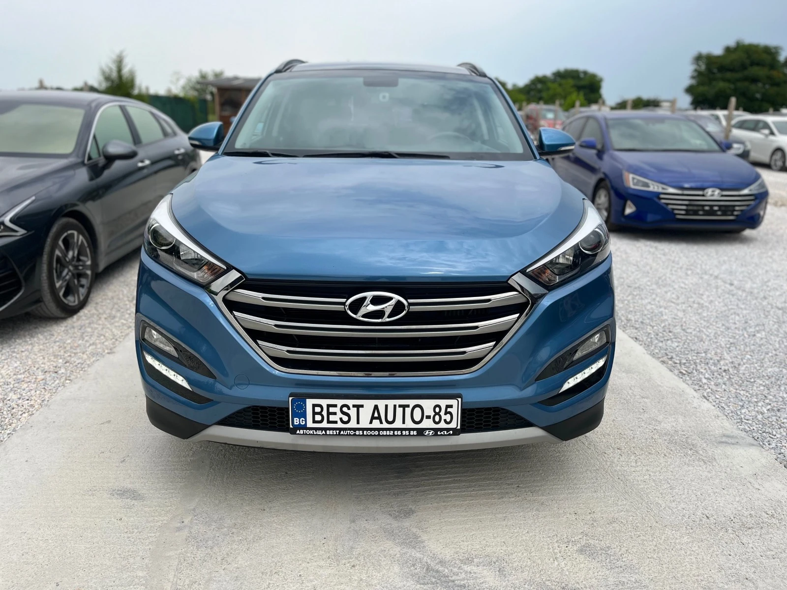 Hyundai Tucson 2.0 CRDI, 185 к.с.обдухване, панорама, Гаранция - изображение 2