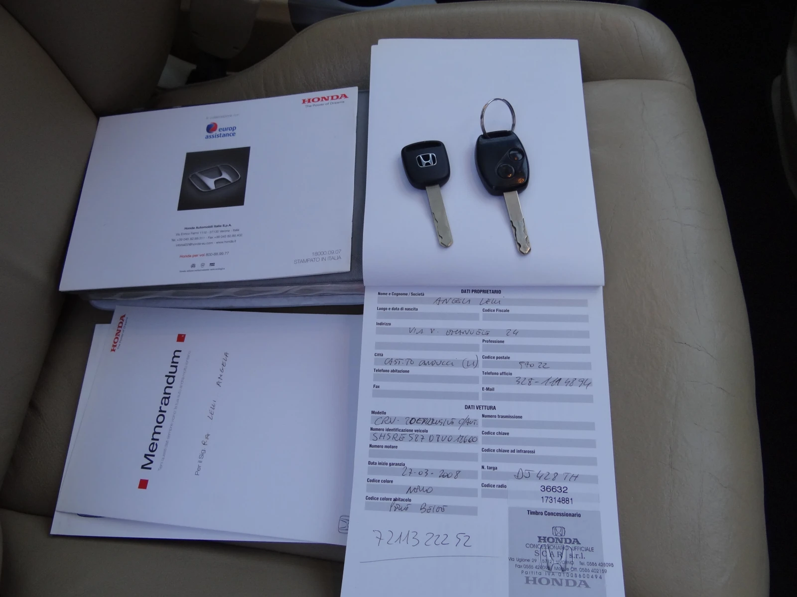 Honda Cr-v 2.0i-vtec /4 X 4/Auto/Koja/Panorama/Xenon/Euro-4/ | Mobile.bg � ����������� 14