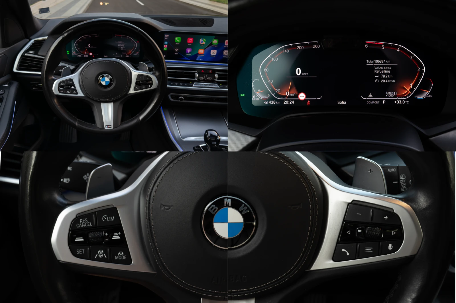 BMW X5 3.0D* ЛИЗИНГ* ГАРАНЦИЯ* ПАНОРАМА, снимка 13 - Автомобили и джипове - 55472811