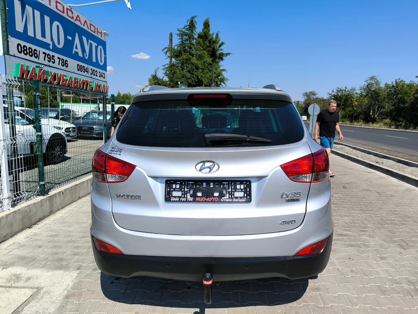 Hyundai IX35 2, 0-136k.c.6ск.-4Х4-КОЖА, EBPO 5B!, снимка 5 - Автомобили и джипове - 55529073