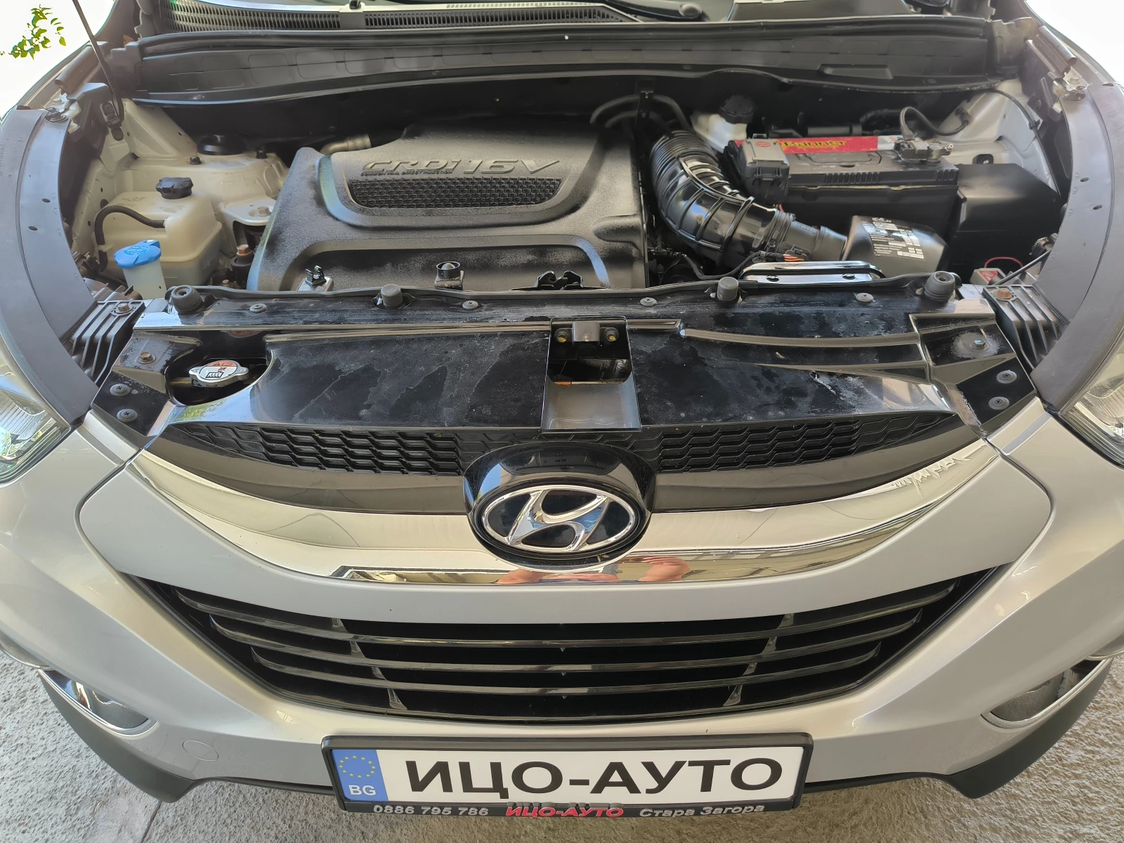 Hyundai IX35 2, 0-136k.c.6ск.-4Х4-КОЖА, EBPO 5B!, снимка 13 - Автомобили и джипове - 55529073