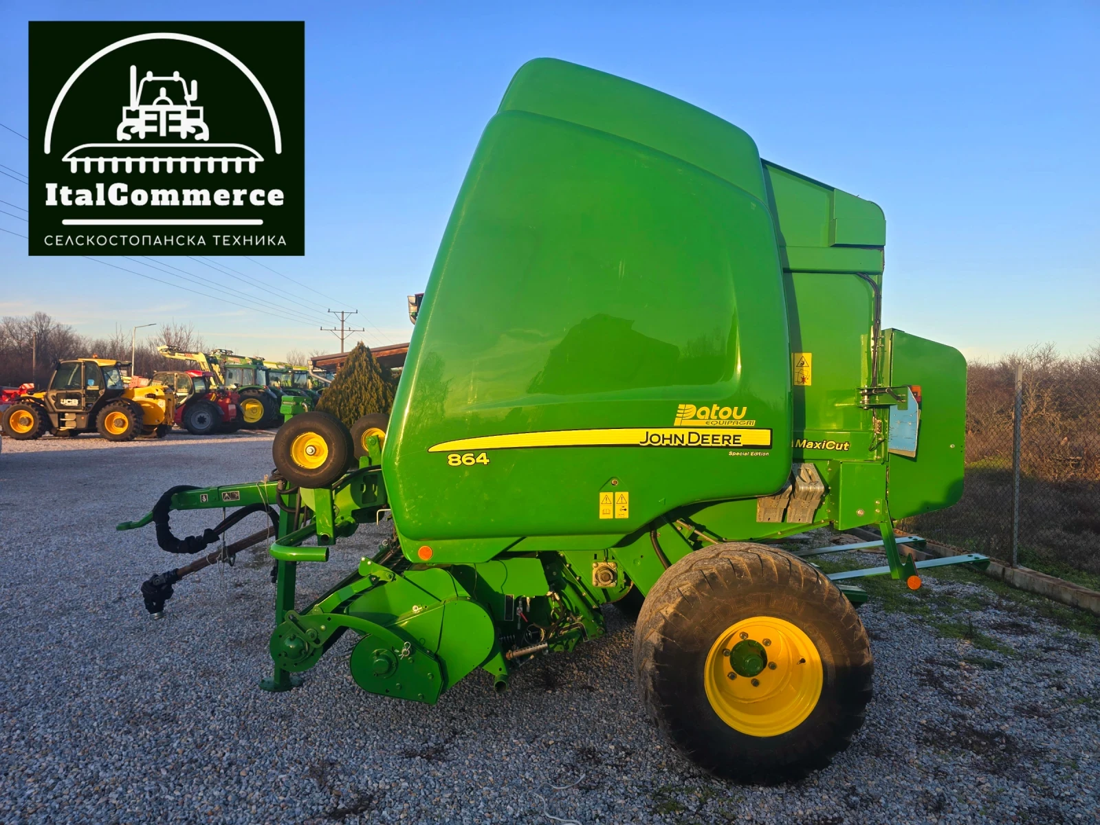 Балировачка John Deere 864 SPECIAL Edition MAXIcut-НОЖОВЕ - изображение 8
