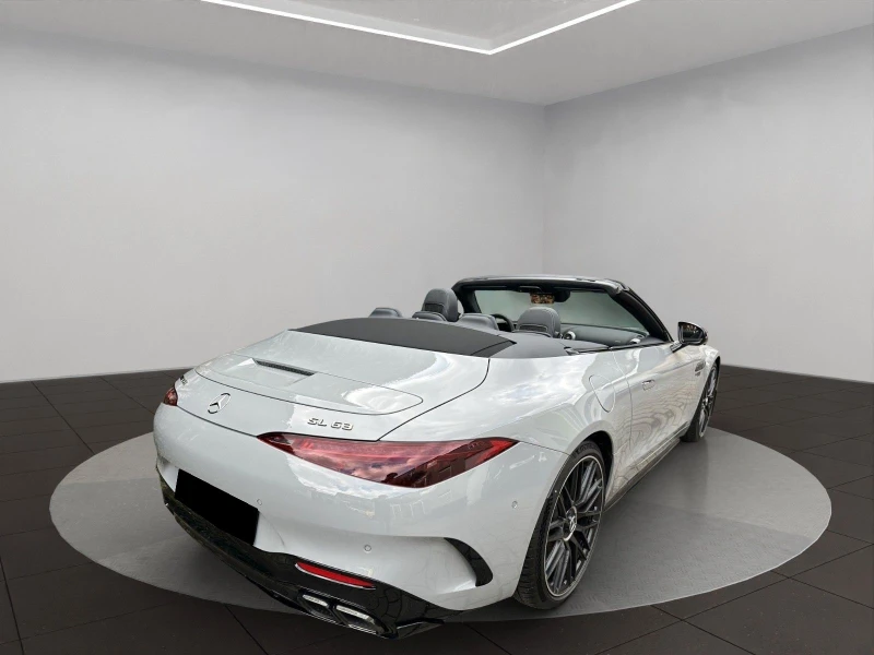 Mercedes-Benz SL 63 AMG /4-MATIC/AERO/CARBON/BURMESTER/NIGHT/HEAD UP/360/, снимка 6 - Автомобили и джипове - 50376607