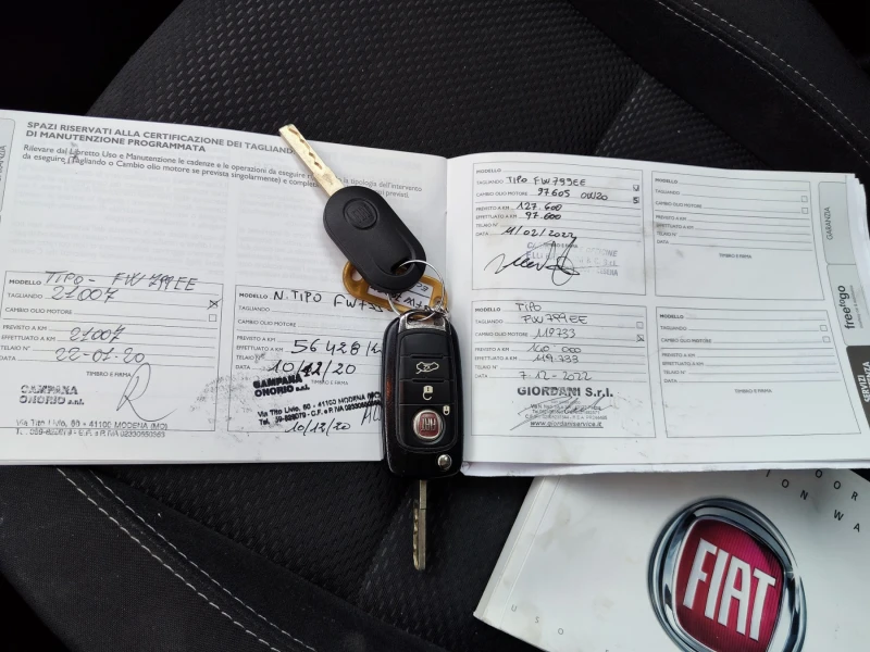 Fiat Tipo 1.6 MULTI JET EURO 6D, снимка 9 - Автомобили и джипове - 52789428