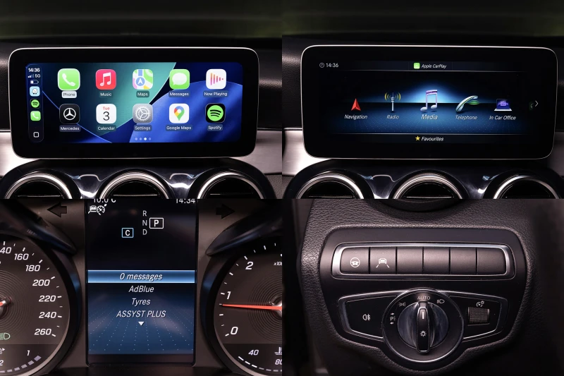 Mercedes-Benz C 220 D 4MATIC 9G-Tronic * Line Assist , снимка 16 - Автомобили и джипове - 53429487