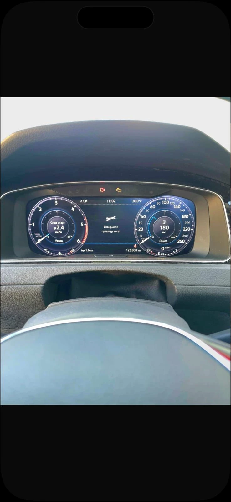 VW Golf Face-lift 116 hp LED Digital virtual cockpit , снимка 11 - Автомобили и джипове - 53215836