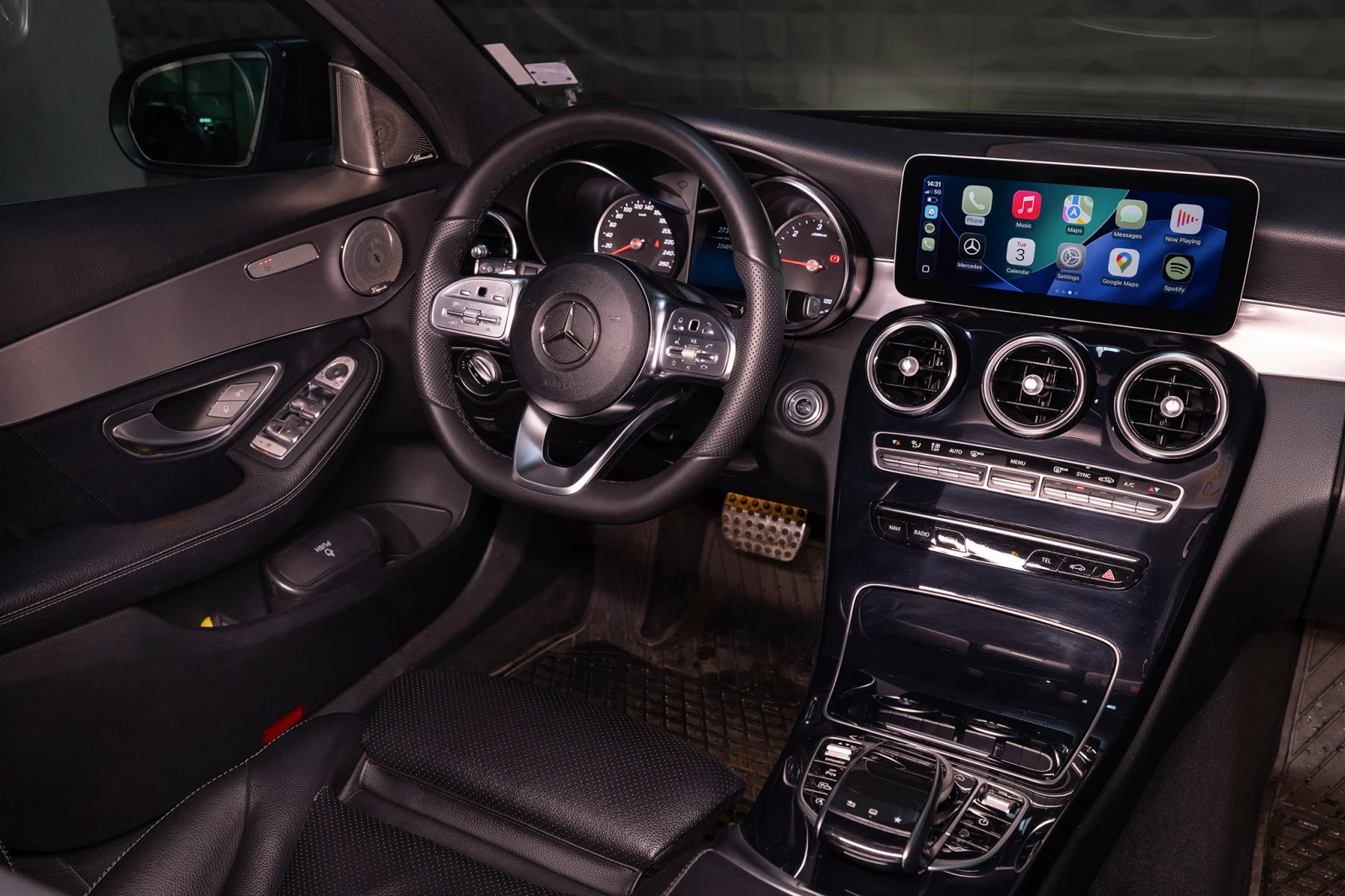 Mercedes-Benz C 220 D 4MATIC 9G-Tronic * Line Assist * Burmaster * 360 | Mobile.bg � ����������� 11