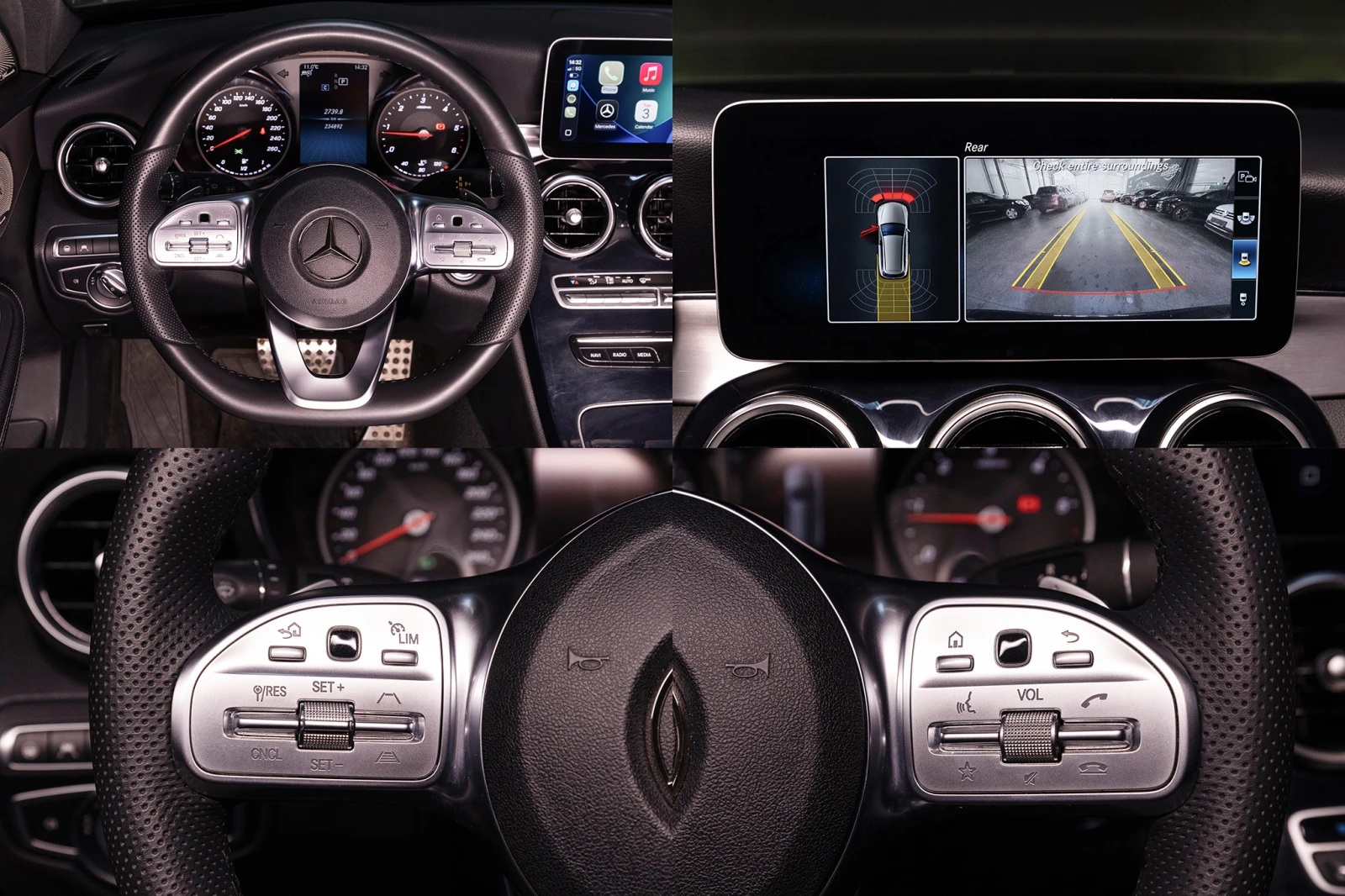 Mercedes-Benz C 220 D 4MATIC 9G-Tronic * Line Assist * Burmaster * 360 | Mobile.bg � ����������� 14