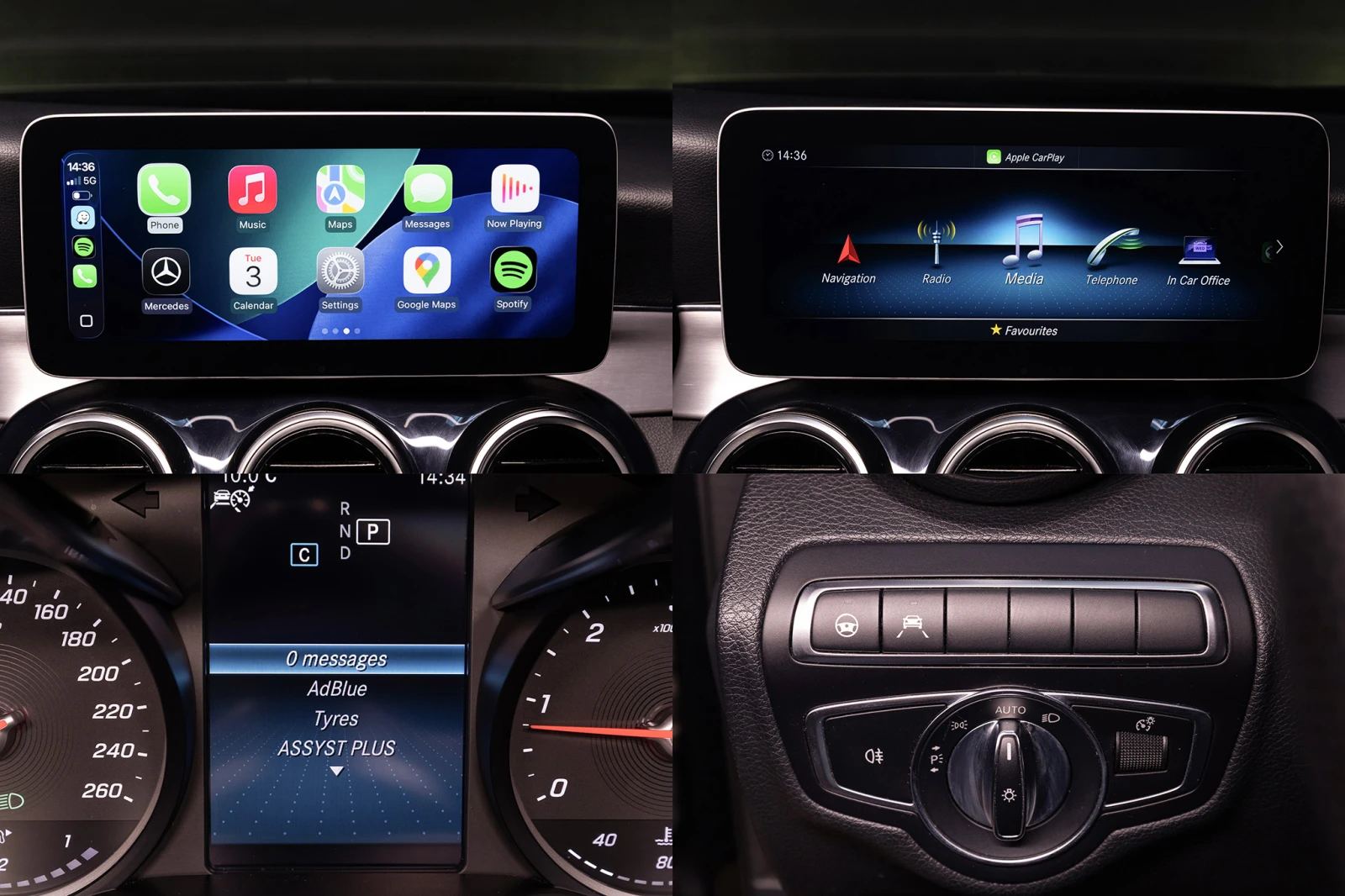 Mercedes-Benz C 220 D 4MATIC 9G-Tronic * Line Assist * Burmaster * 360 | Mobile.bg � ����������� 16