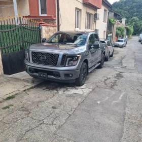 Обява за продажба на Nissan Titan crew cab 5.6 MIDNIGHT ~44 500 лв. - изображение 1