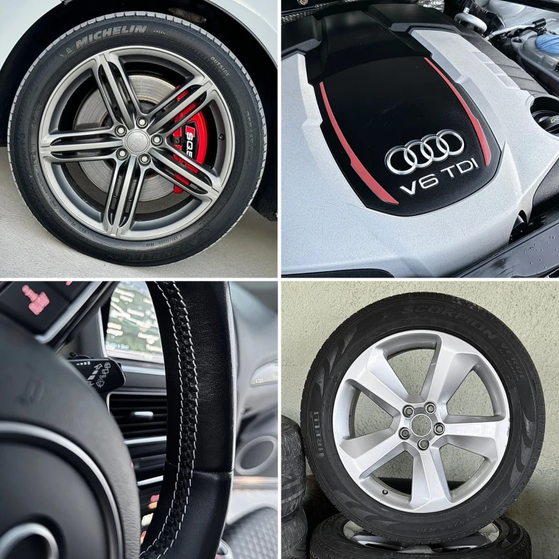 Audi SQ5 3.0biTDI / 8ZF / PANO / NAPPA / CARBON / LED, снимка 12 - Автомобили и джипове - 49425687