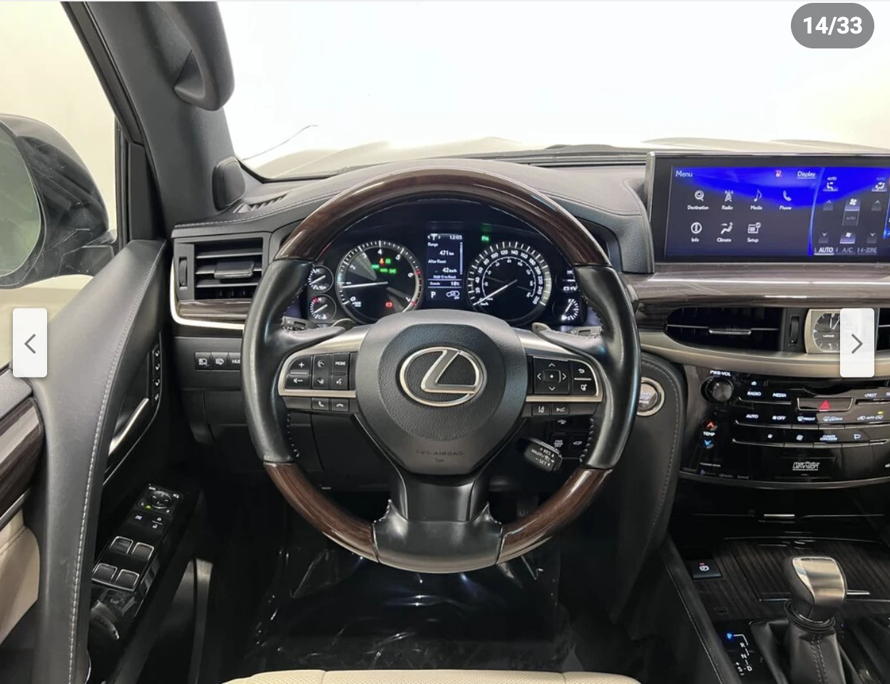 Lexus LX 570 ПОДГРЕВ* ОБДУХВАНЕ* МАСАЖ* ДИСТРОНИК* LANE* ASSIST - изображение 10