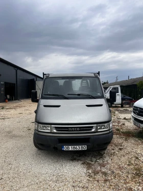 Iveco 35c17 3.0, 170 к.с., климатик, чисто нов, кош, тристране, снимка 2