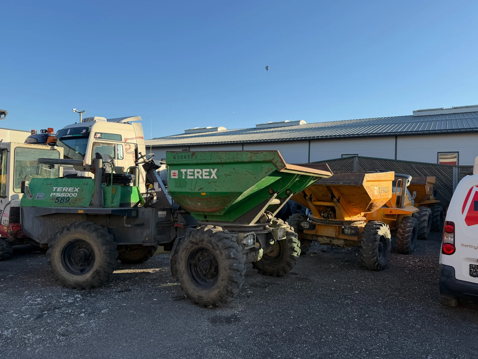 Машини за насипни материали Kubota TEREX, 3-броя, Внос, , , 
