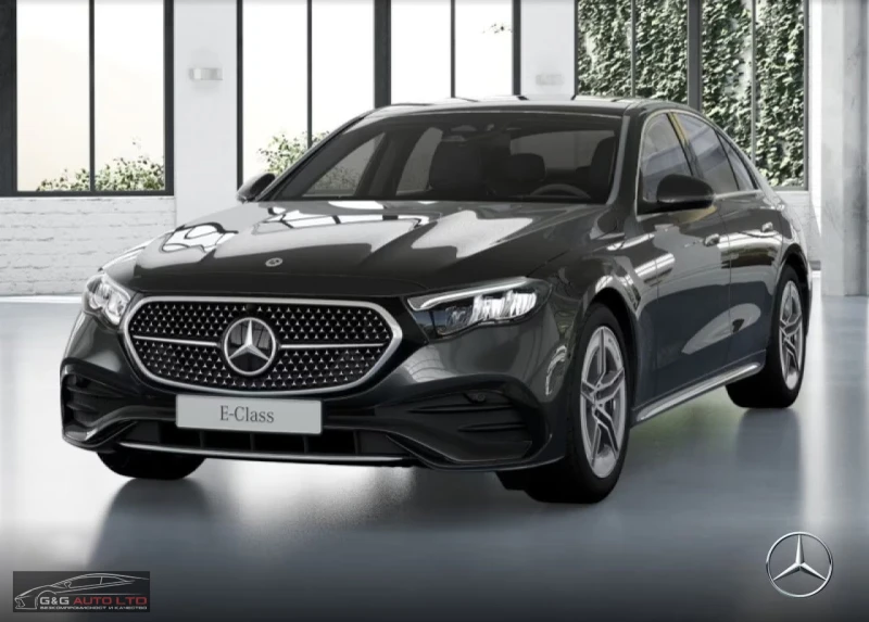 Mercedes-Benz E 300 d/AMG/PHEV/313HP/9G/BURM/DISTR/LED/CAM/KLESS/712f - 130499 лв. - 97977901 1
