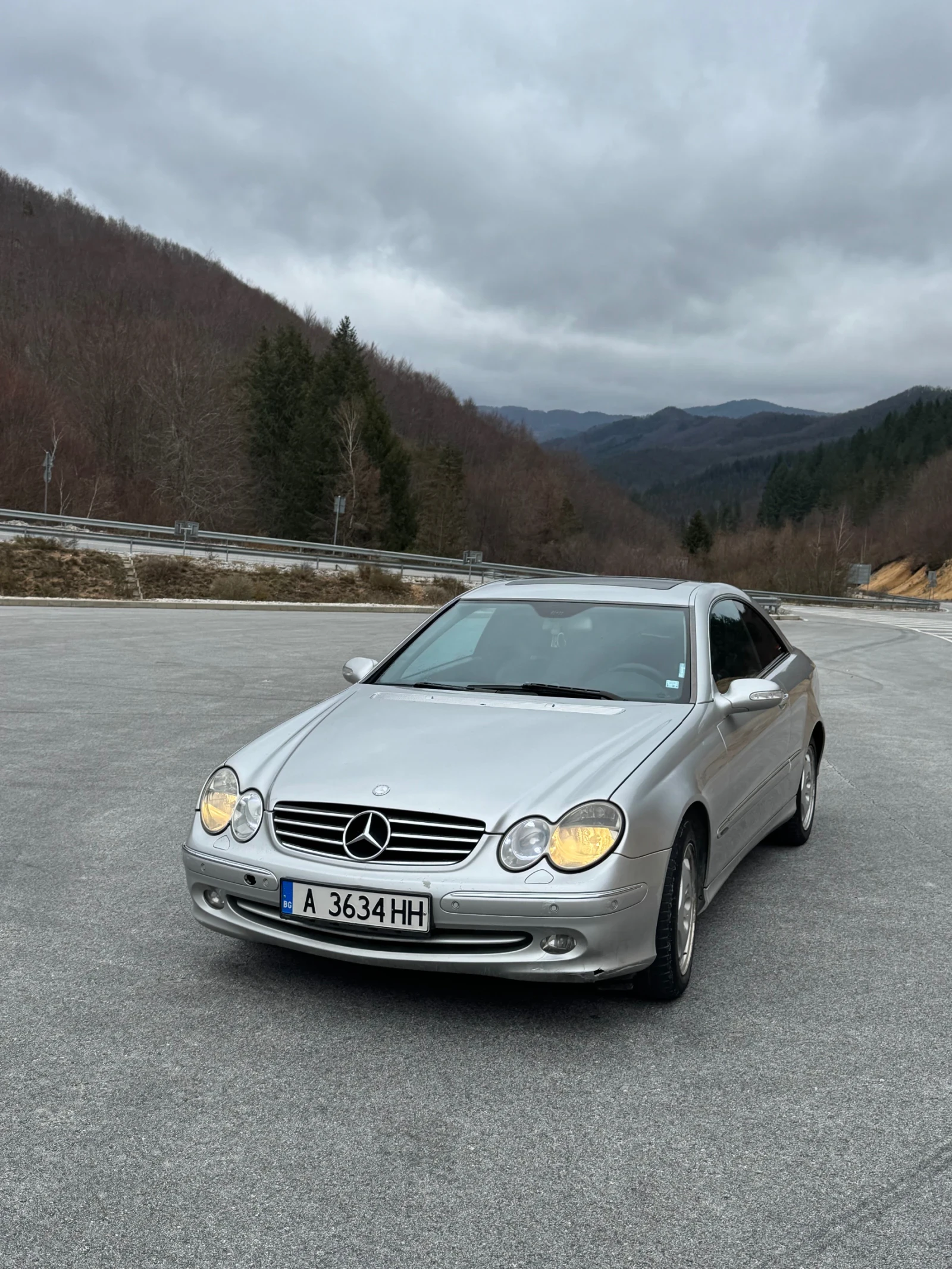 Mercedes-Benz CLK 270cdi avantgarde, снимка 2 - Автомобили и джипове - 53940610