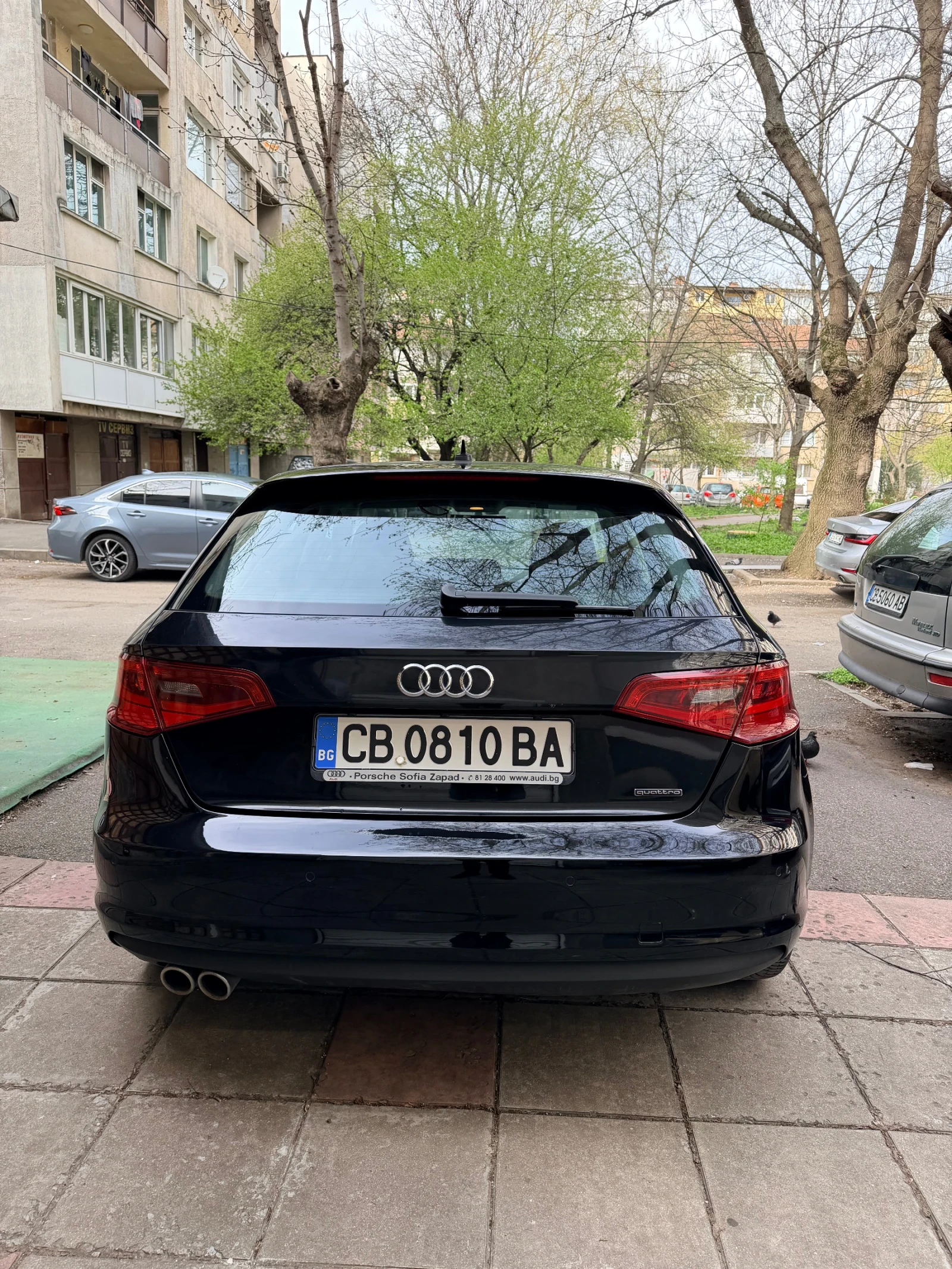 Audi A3 2.0 TDI 184к.с. Quattro, снимка 6 - Автомобили и джипове - 54182248