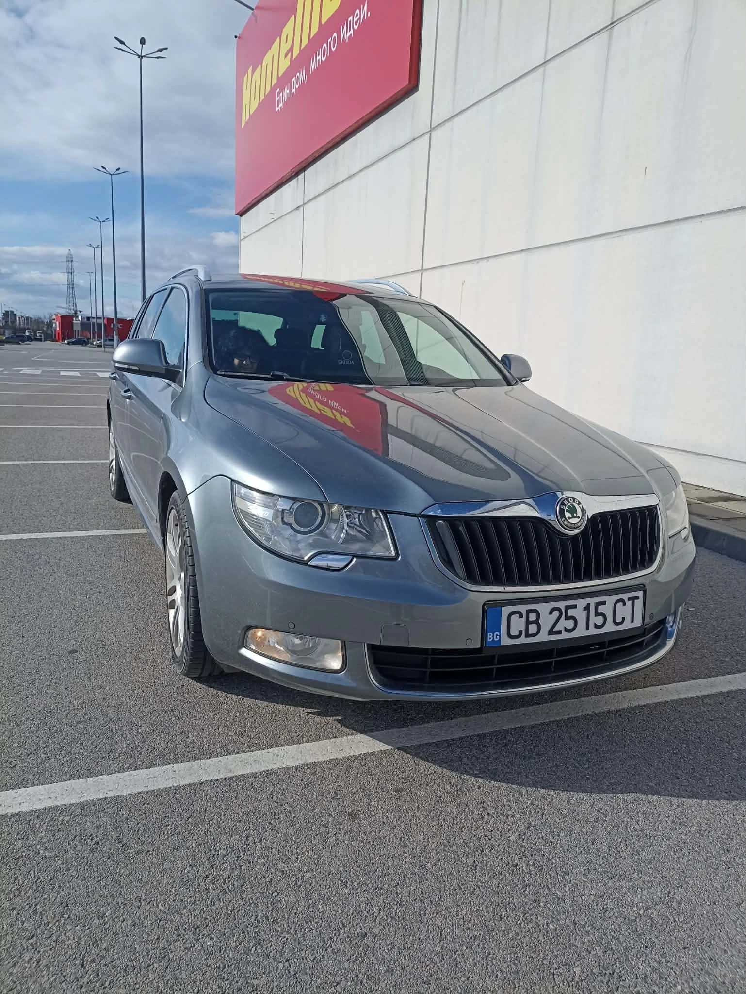 Skoda Superb 2.0TDI 170к.с. Кожа, снимка 3 - Автомобили и джипове - 54670766