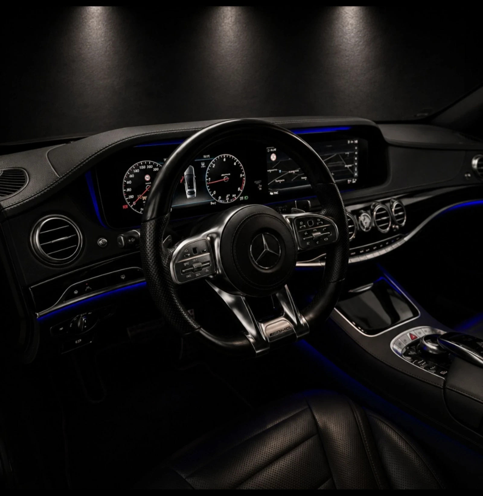 Mercedes-Benz S 400 ОЧАКВАН ВНОС Mercedes S400d LongAMGBURMESTER360, снимка 8 - Автомобили и джипове - 54710153